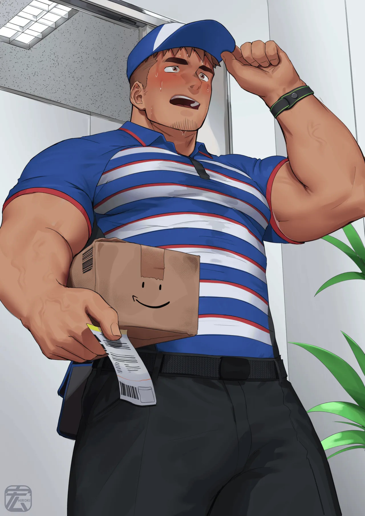 A Macho Delivery Boy Who Falls Into Submission page 20