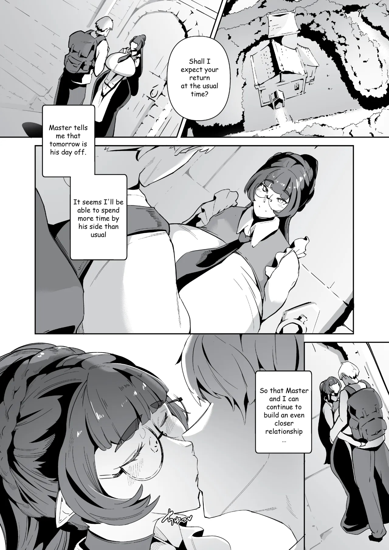 A Night Spent With A Succubus Maid page 34