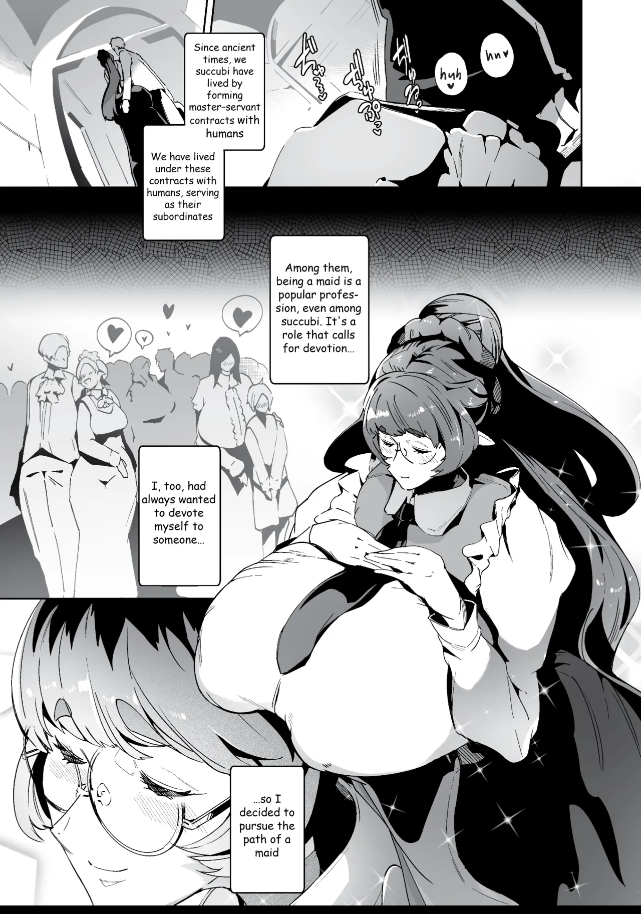 A Night Spent With A Succubus Maid page 4