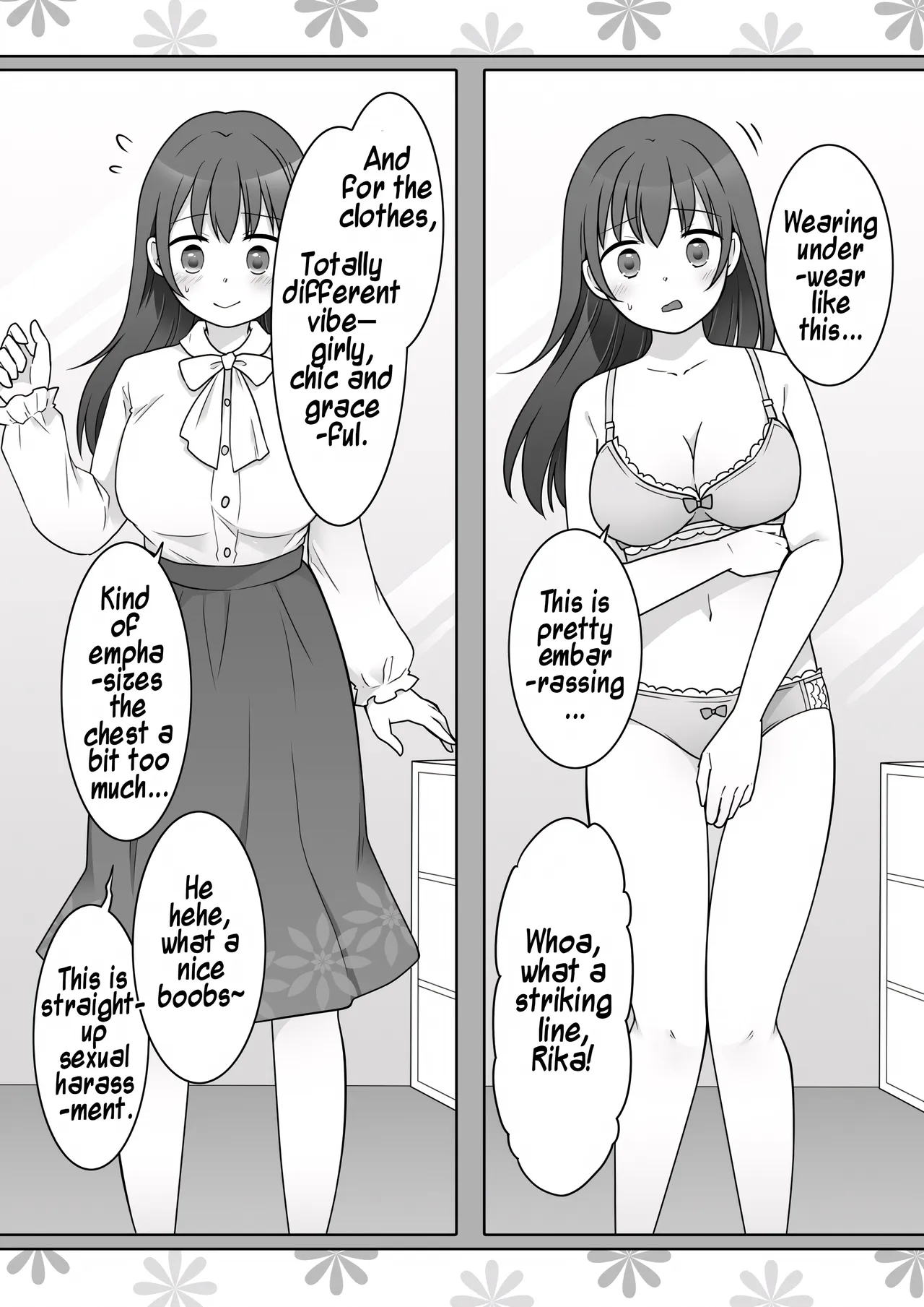 A Story About Being Turned Into A Girl By My Female Childhood Friend And Ending Up As A Yuri Couple page 14