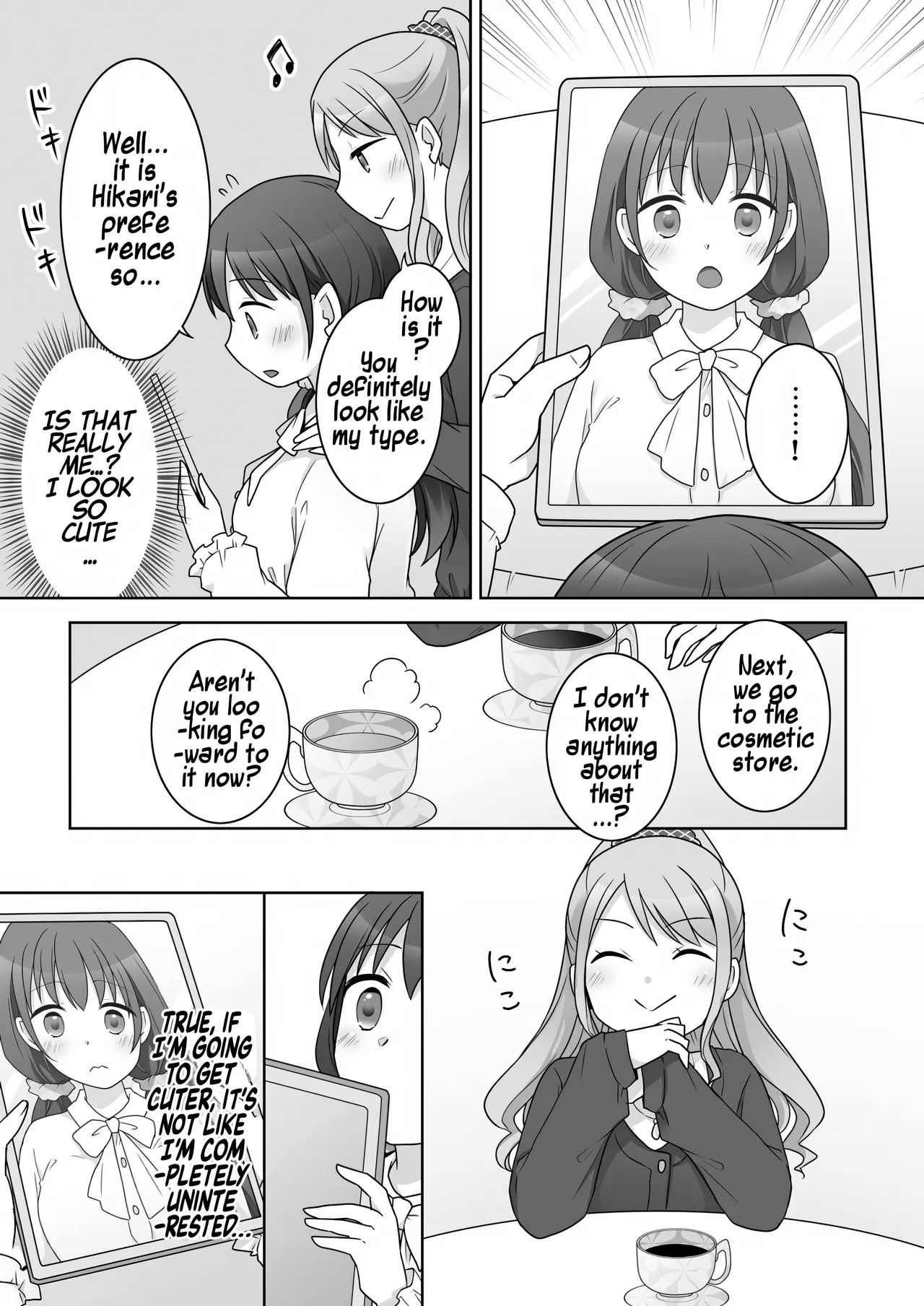 A Story About Being Turned Into A Girl By My Female Childhood Friend And Ending Up As A Yuri Couple page 16