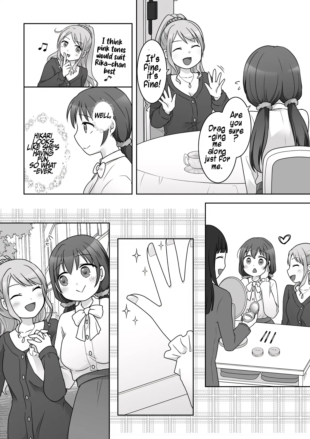 A Story About Being Turned Into A Girl By My Female Childhood Friend And Ending Up As A Yuri Couple page 17