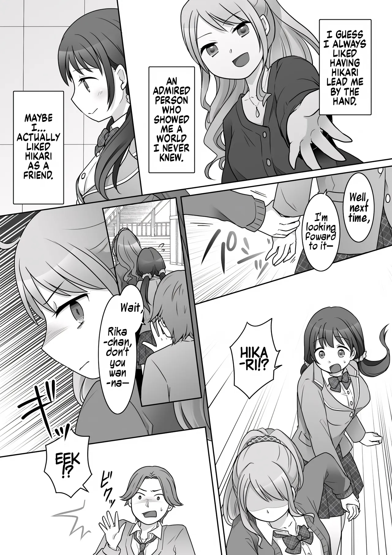 A Story About Being Turned Into A Girl By My Female Childhood Friend And Ending Up As A Yuri Couple page 20