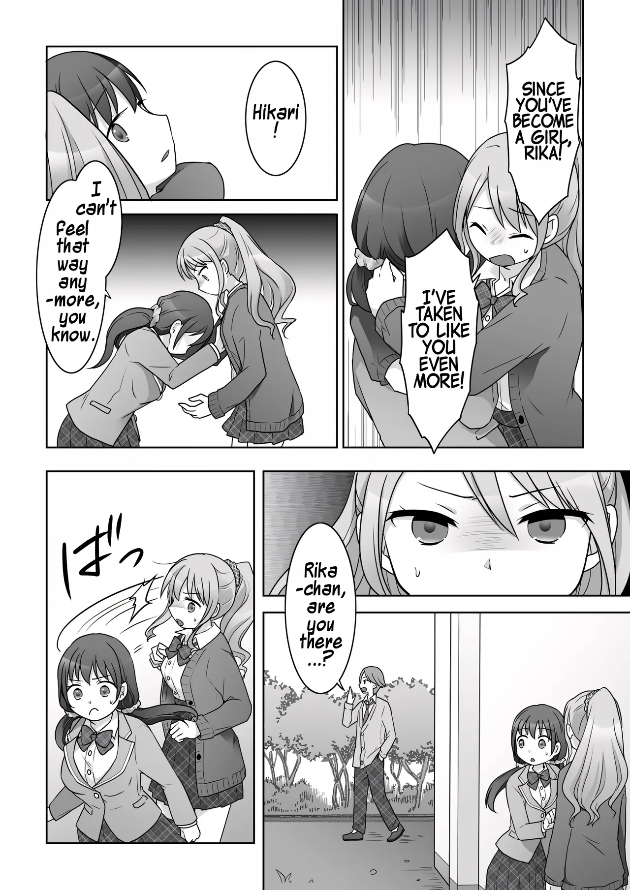 A Story About Being Turned Into A Girl By My Female Childhood Friend And Ending Up As A Yuri Couple page 23