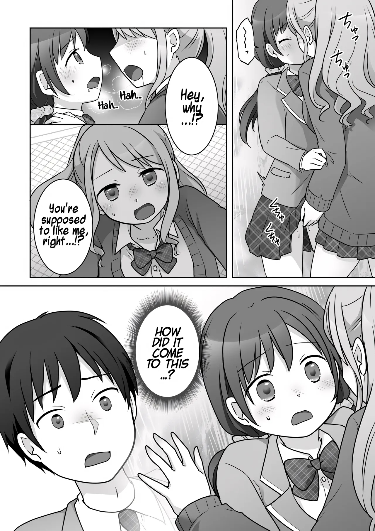 A Story About Being Turned Into A Girl By My Female Childhood Friend And Ending Up As A Yuri Couple page 3