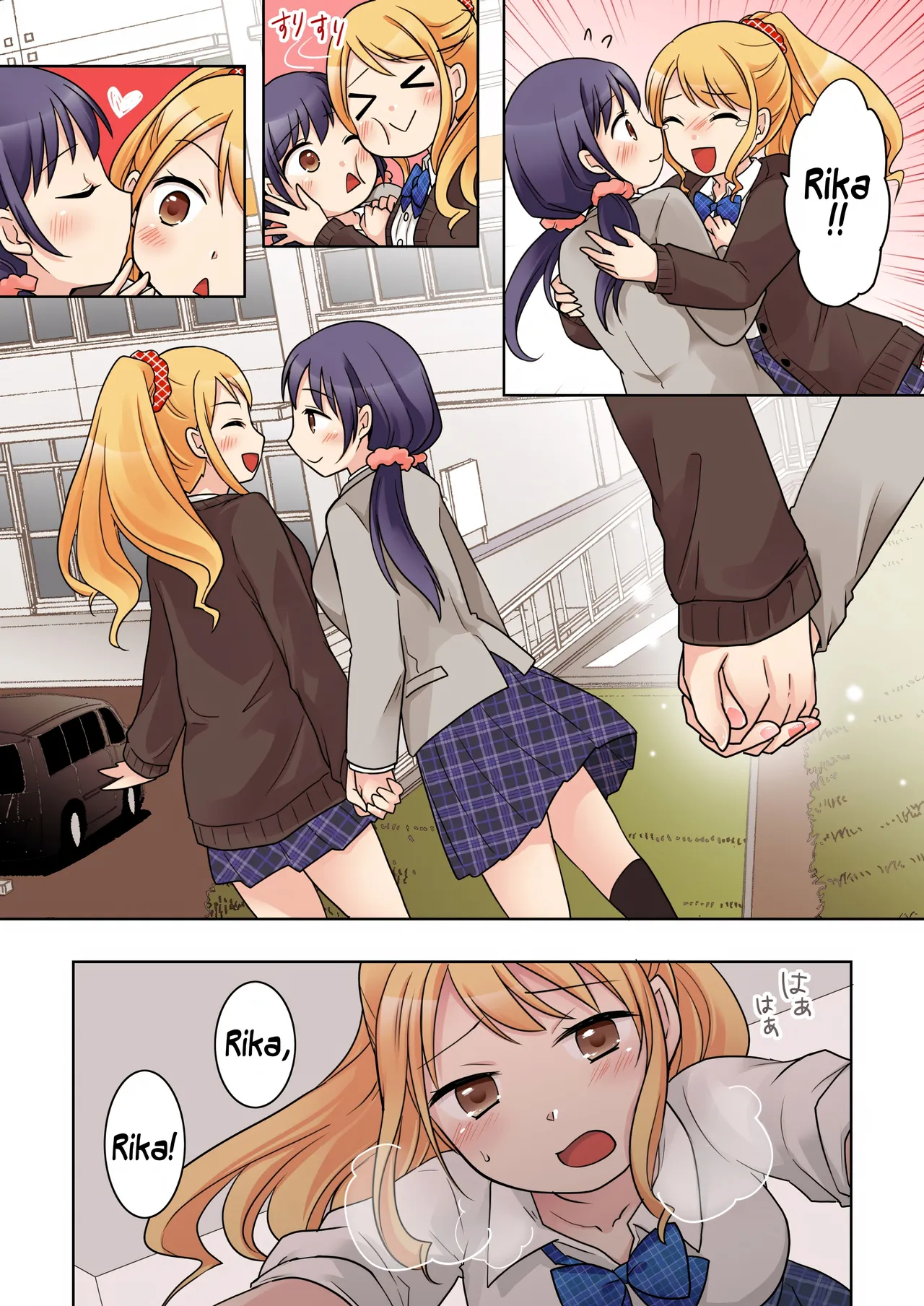 A Story About Being Turned Into A Girl By My Female Childhood Friend And Ending Up As A Yuri Couple page 40