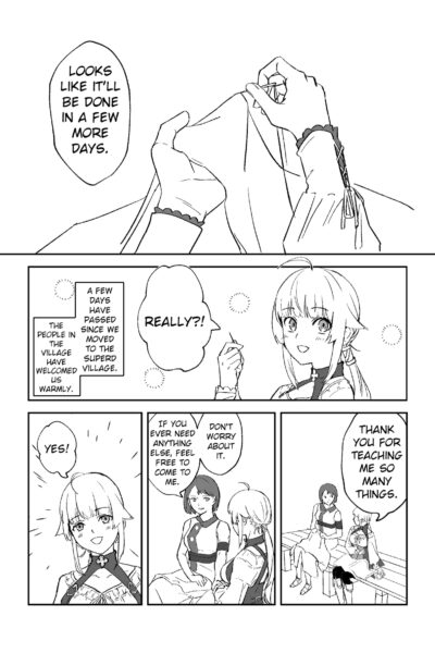 A Story About Norn-chan Trying Her Best As A Newlywed page 1