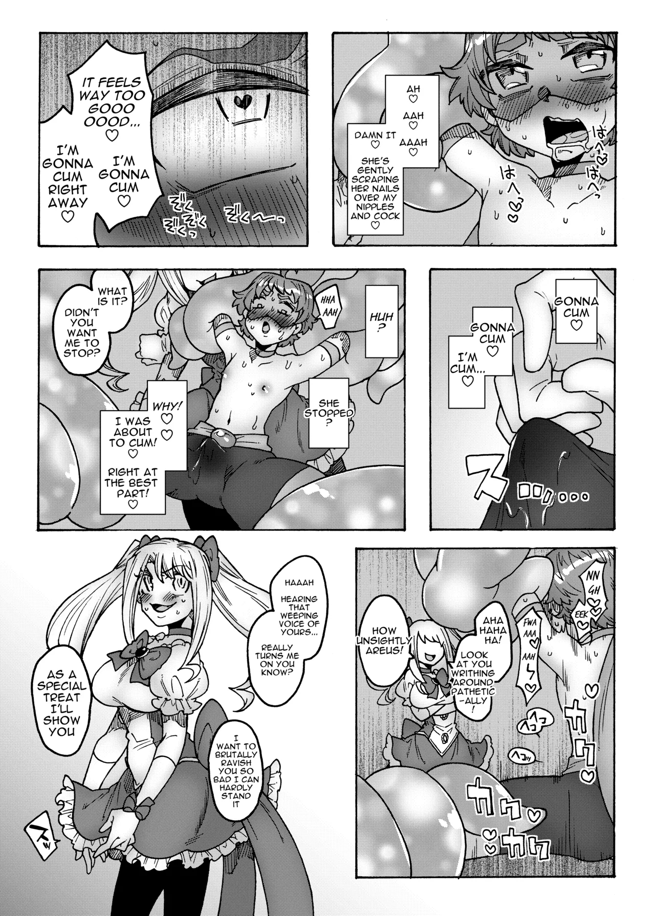 Adult Hero Vs Nympho Magical Girl ～arch-nemesis! The Futanari Magical Girl～ page 14