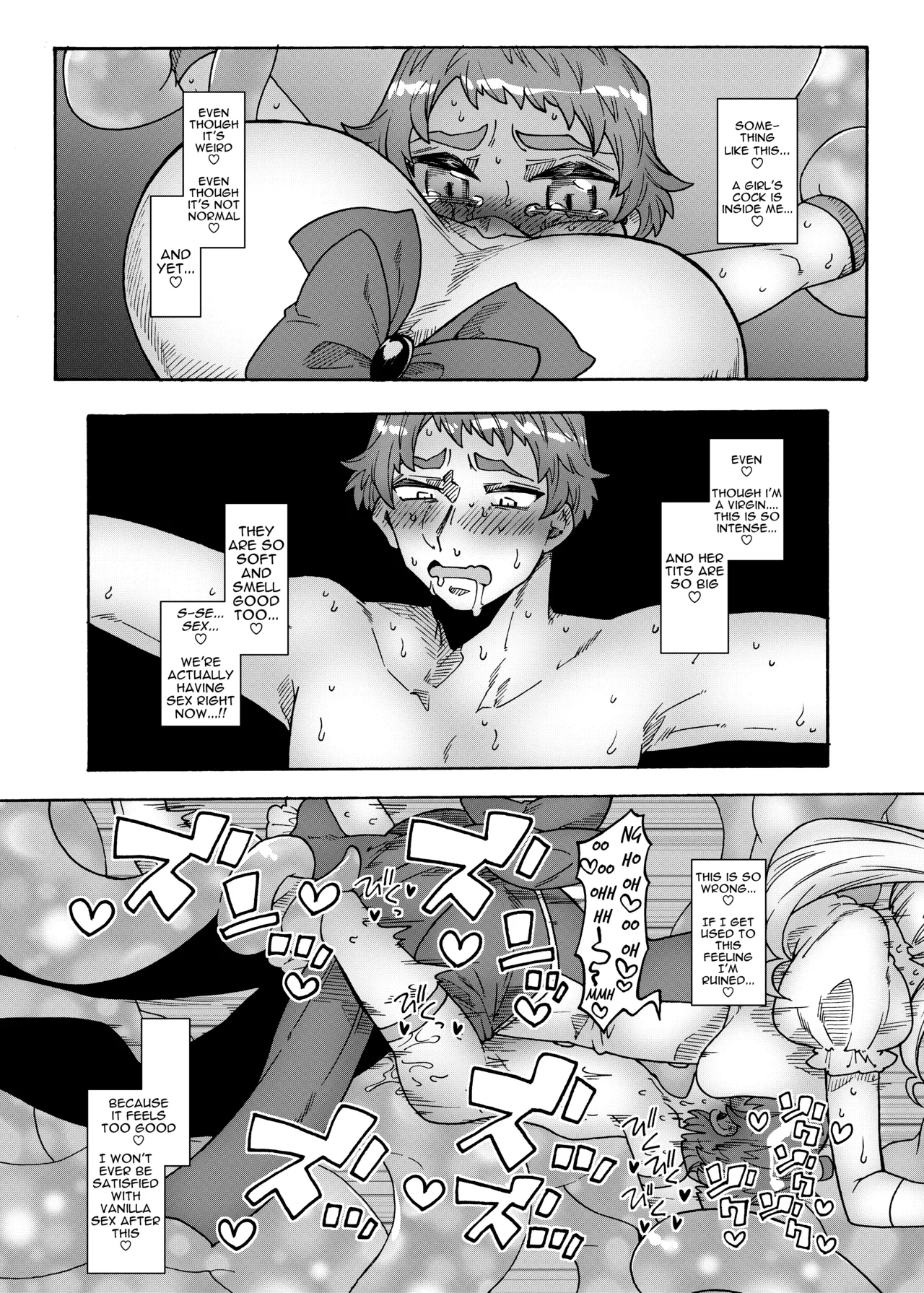Adult Hero Vs Nympho Magical Girl ～arch-nemesis! The Futanari Magical Girl～ page 23