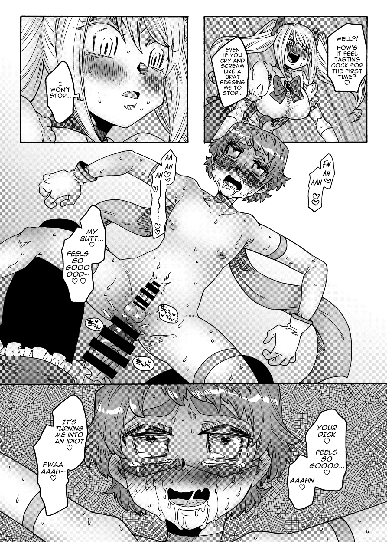 Adult Hero Vs Nympho Magical Girl ～arch-nemesis! The Futanari Magical Girl～ page 24