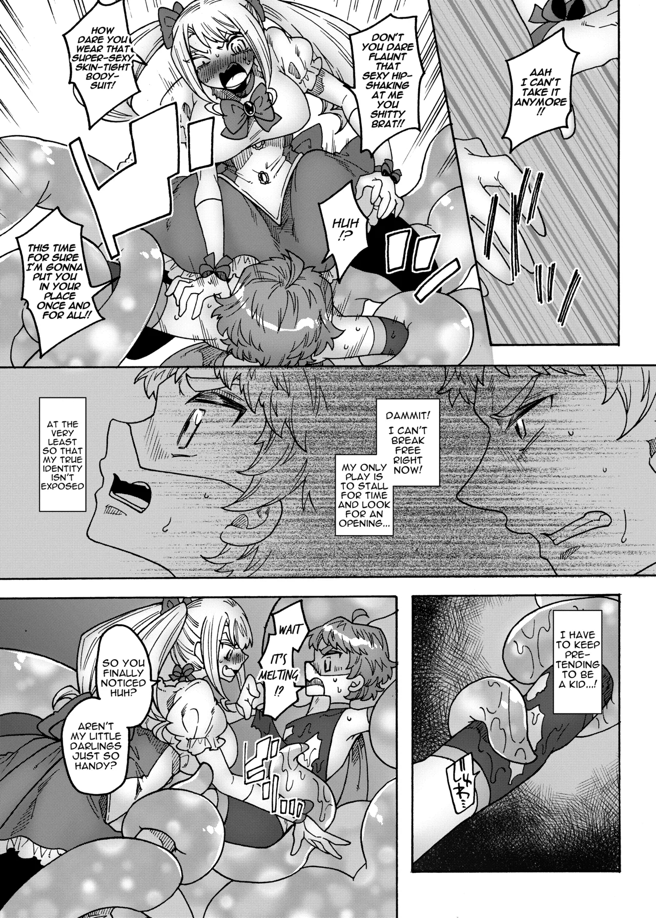 Adult Hero Vs Nympho Magical Girl ～arch-nemesis! The Futanari Magical Girl～ page 7