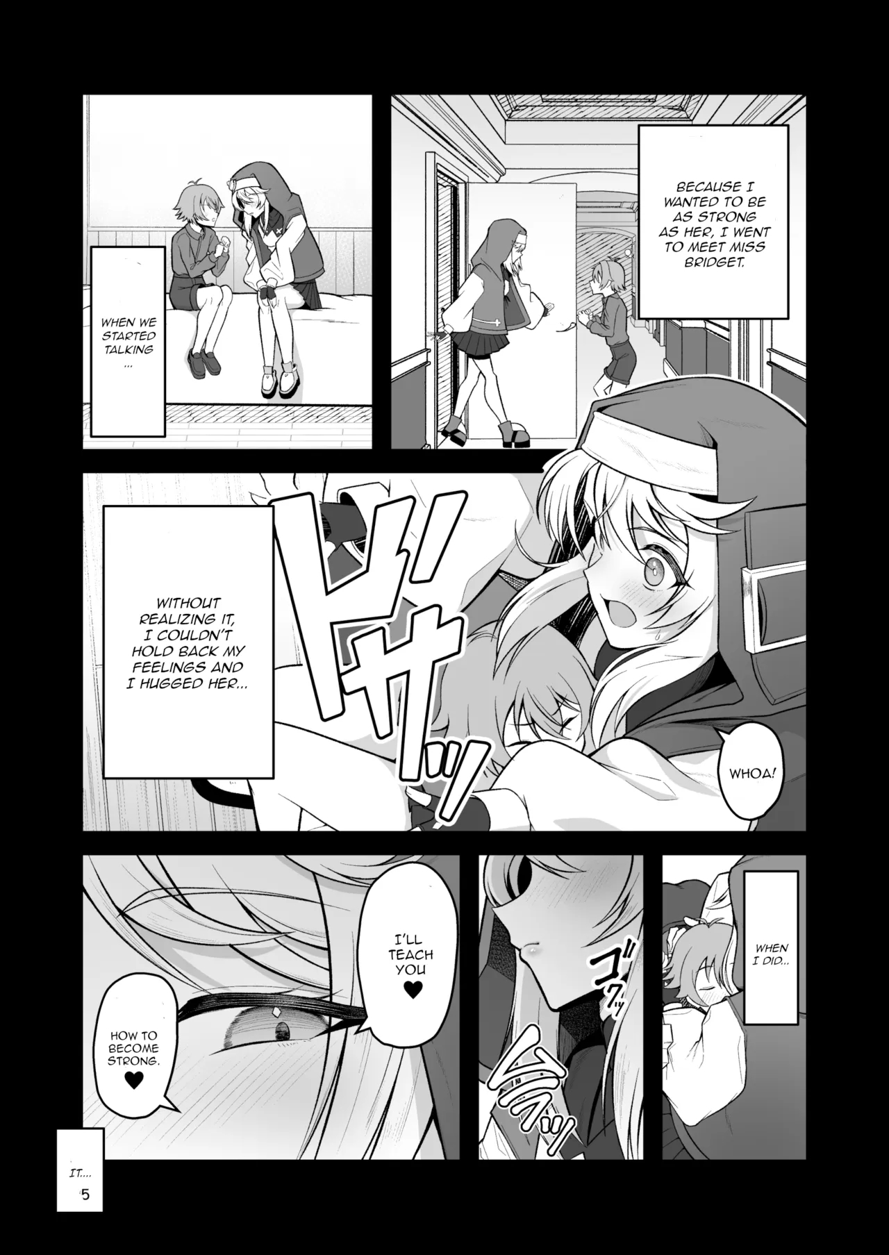 Akogare No Bridget Onee-chan Ni Taberareta Boku page 5