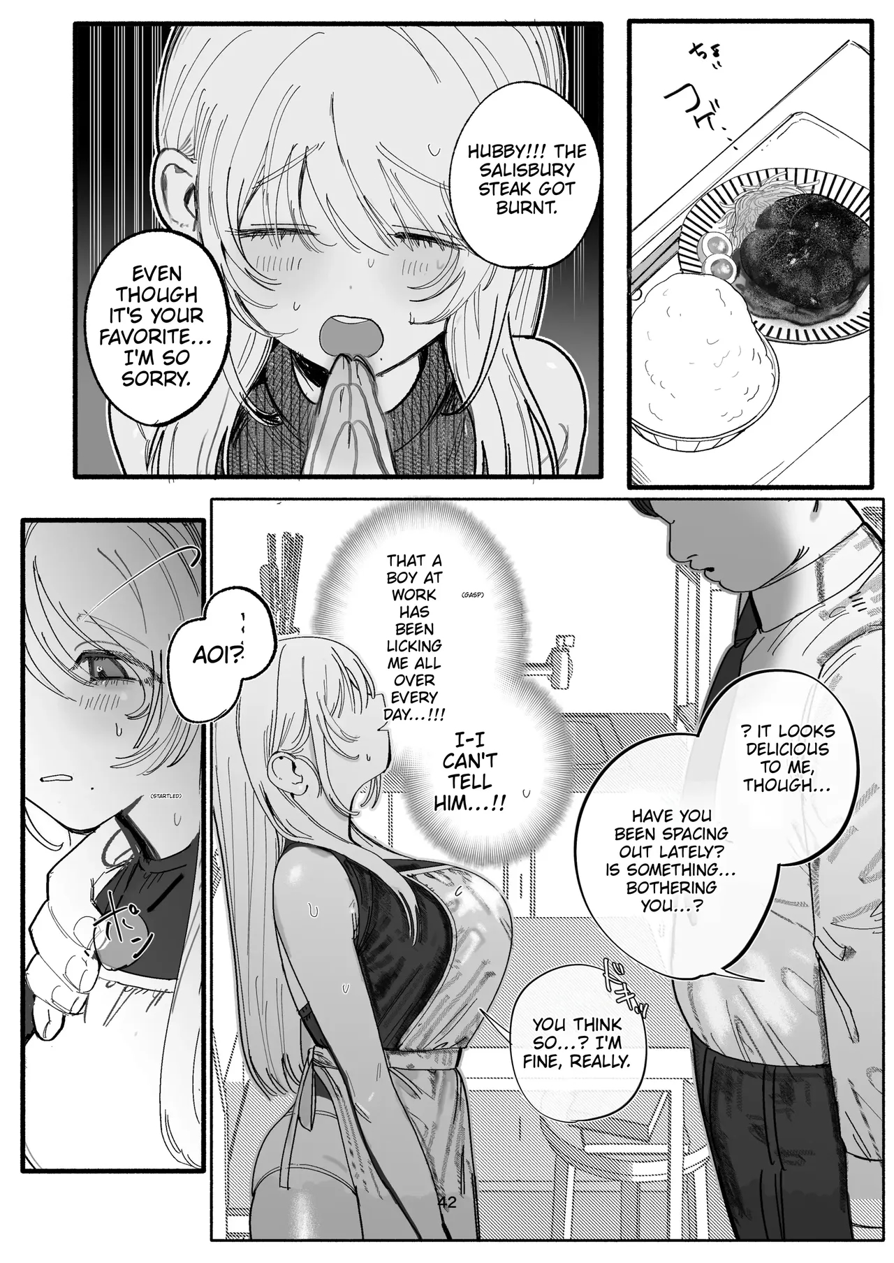 Aoi-senpai Can’t Say No♡ — Replenishing Salt With Underarm Sweat!? A Consensual Cuckold-rape Scenario Starting With The Intense Licking Of A Young Married Tour Guide’s Armpits — page 38