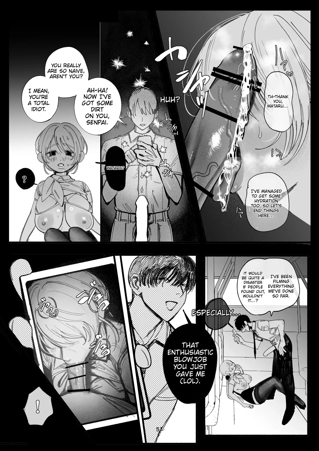 Aoi-senpai Can’t Say No♡ — Replenishing Salt With Underarm Sweat!? A Consensual Cuckold-rape Scenario Starting With The Intense Licking Of A Young Married Tour Guide’s Armpits — page 47