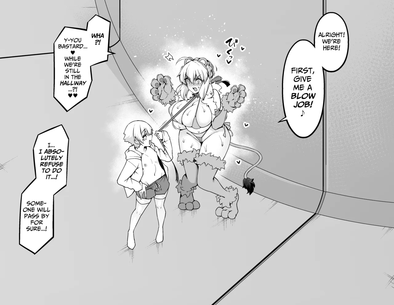 Artoria, Going On A Nightime Stroll With Gil-kun page 4