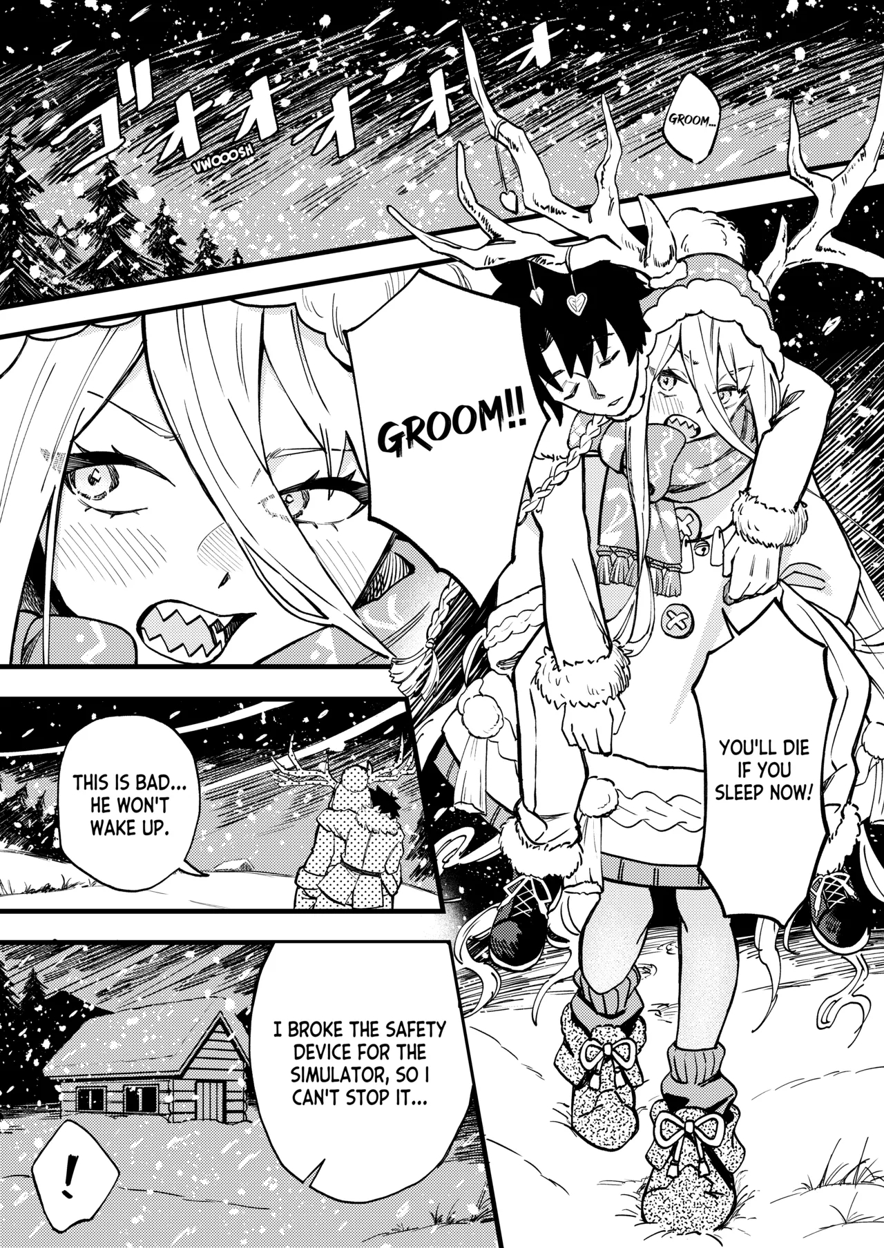 At The Mountain Cabin With Louhi-chan page 3