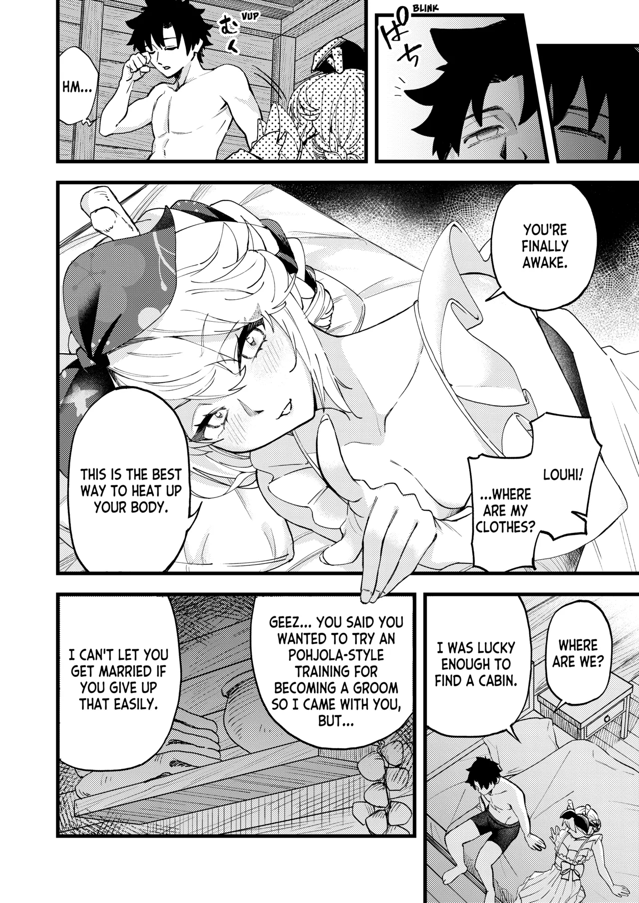At The Mountain Cabin With Louhi-chan page 4