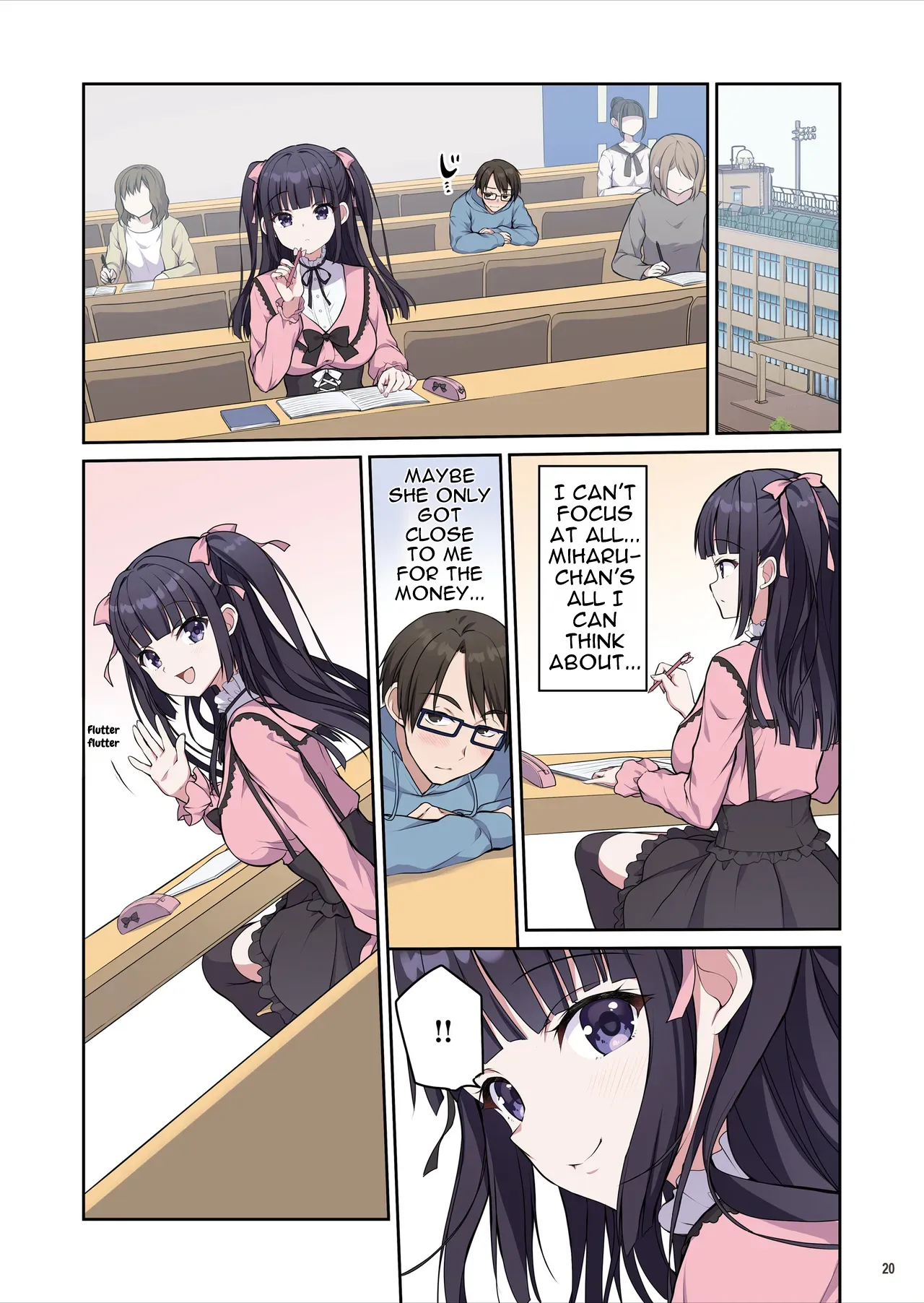 Azatokute Kawaii Jirai-kei Joshi Ni Seishi Mo Okane Mo Chuuchuu Saremashita page 21