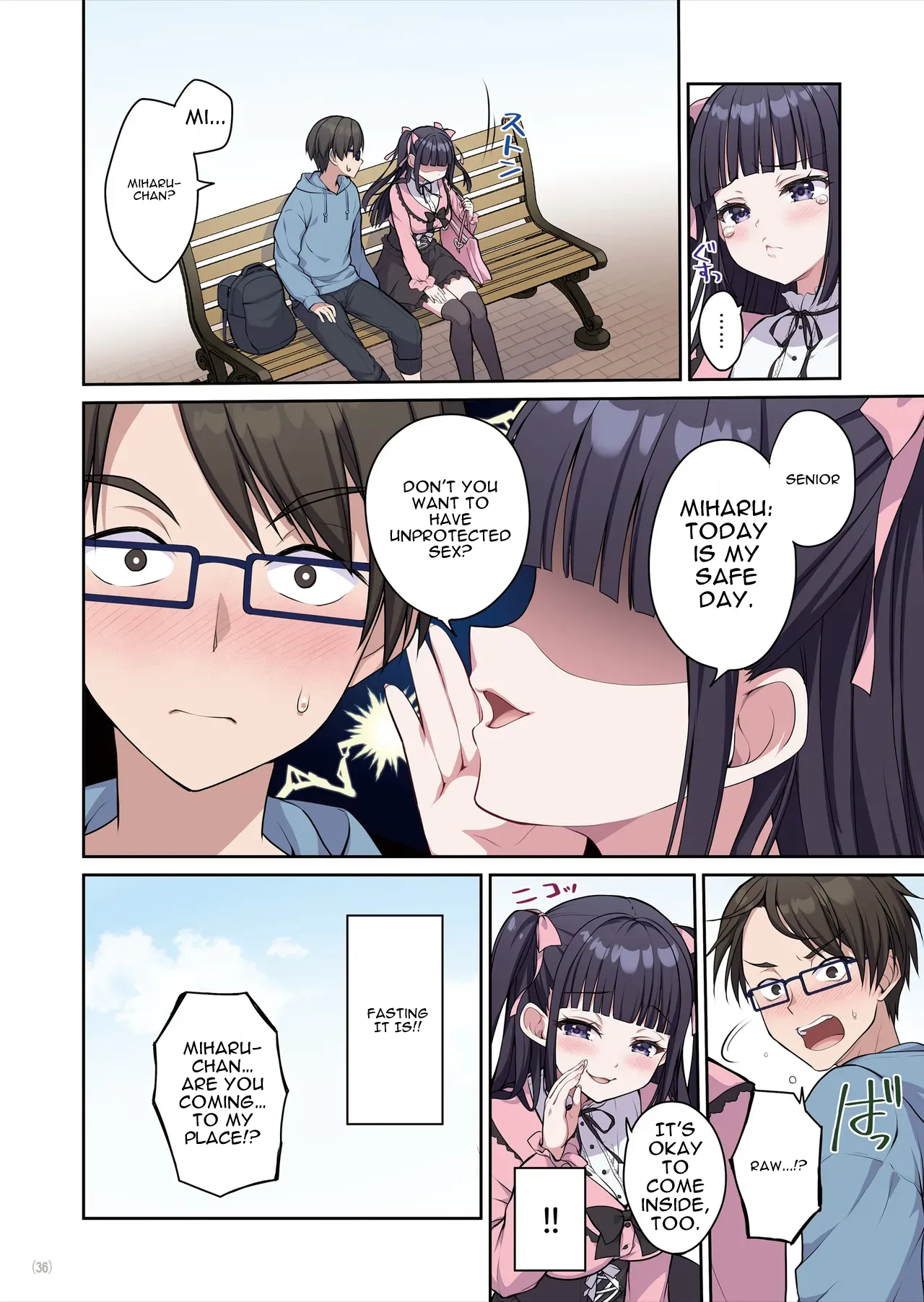 Azatokute Kawaii Jirai-kei Joshi Ni Seishi Mo Okane Mo Chuuchuu Saremashita page 37