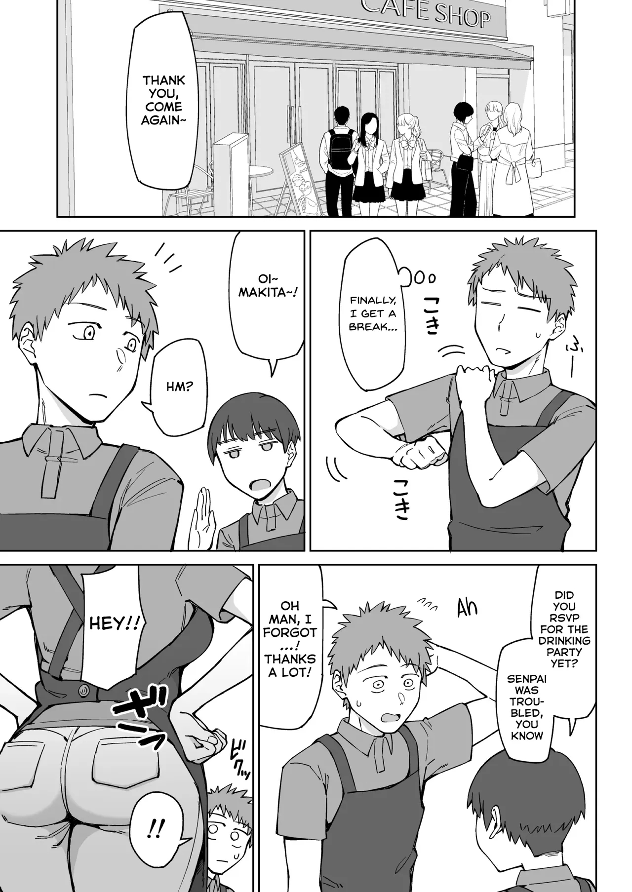 Baito-saki No Itsumo Kigen Warusōna Tsurime No Senpai Shufu O Nomikai De Kaihou Shitara, Jitsu Wa Otto To Gobusata Na Chou Tsuyo Seiyoku De, Binkan Na Kyonyuu To Kyoshiri O Hamemakutta Hanashi page 2