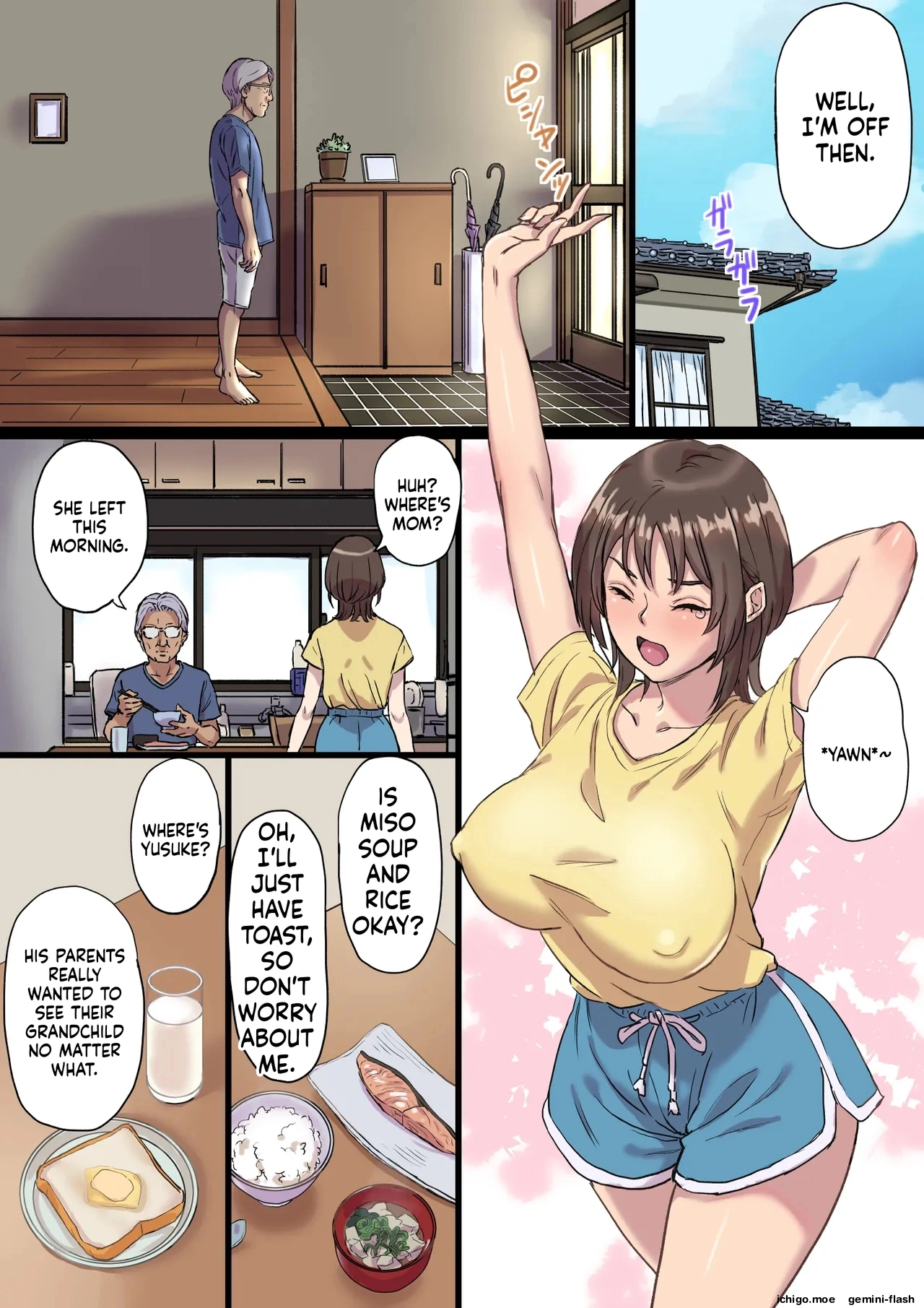 Bonyuu Shibori Papa No Koto Ga Suki Sugiru! Sango Kisei Musume page 2