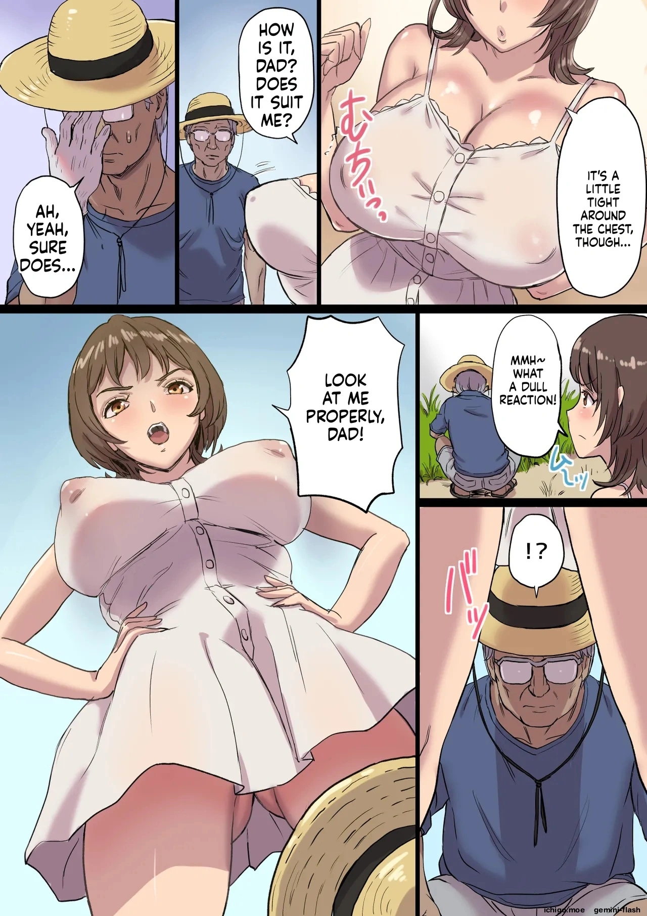 Bonyuu Shibori Papa No Koto Ga Suki Sugiru! Sango Kisei Musume page 5