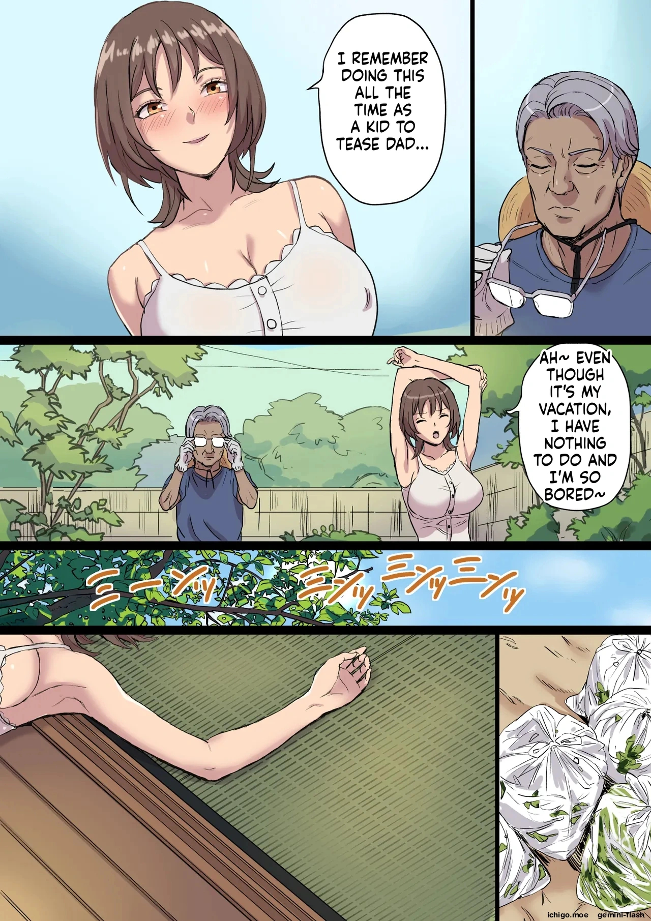 Bonyuu Shibori Papa No Koto Ga Suki Sugiru! Sango Kisei Musume page 7