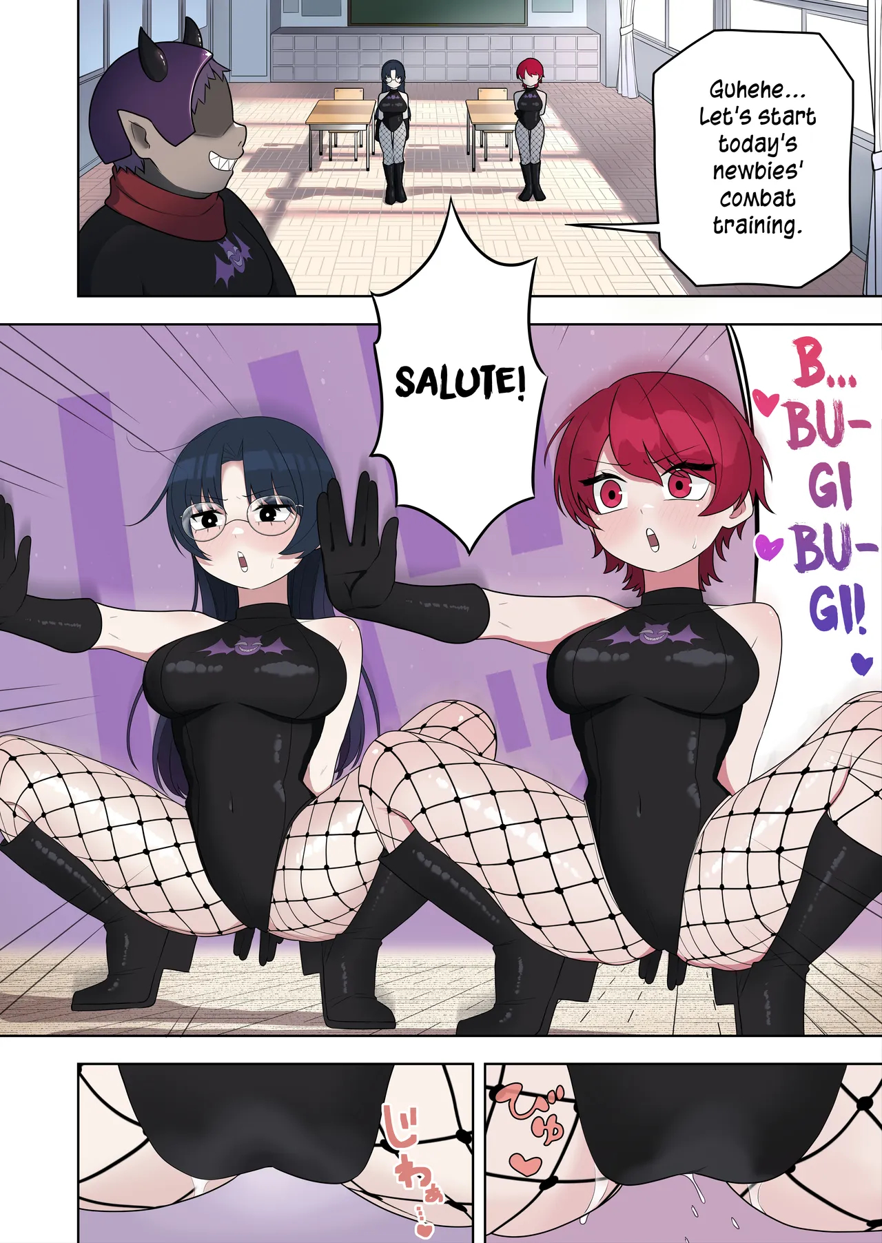 Bugi Bugi Zako Mesu Kyouiku ~kasou Sekai De Ts Sentouin-ka Choukyou~ page 2