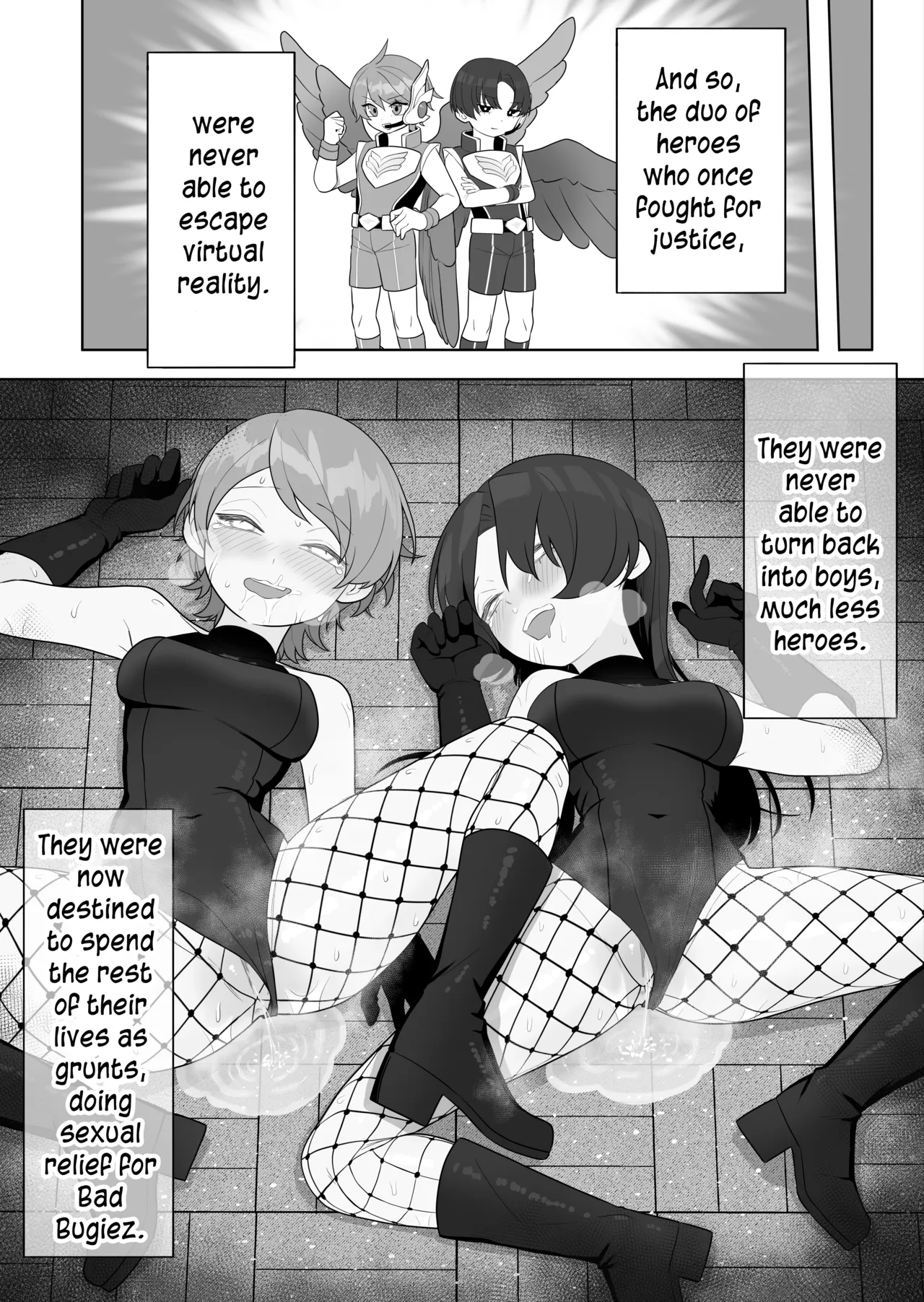 Bugi Bugi Zako Mesu Kyouiku ~kasou Sekai De Ts Sentouin-ka Choukyou~ page 32