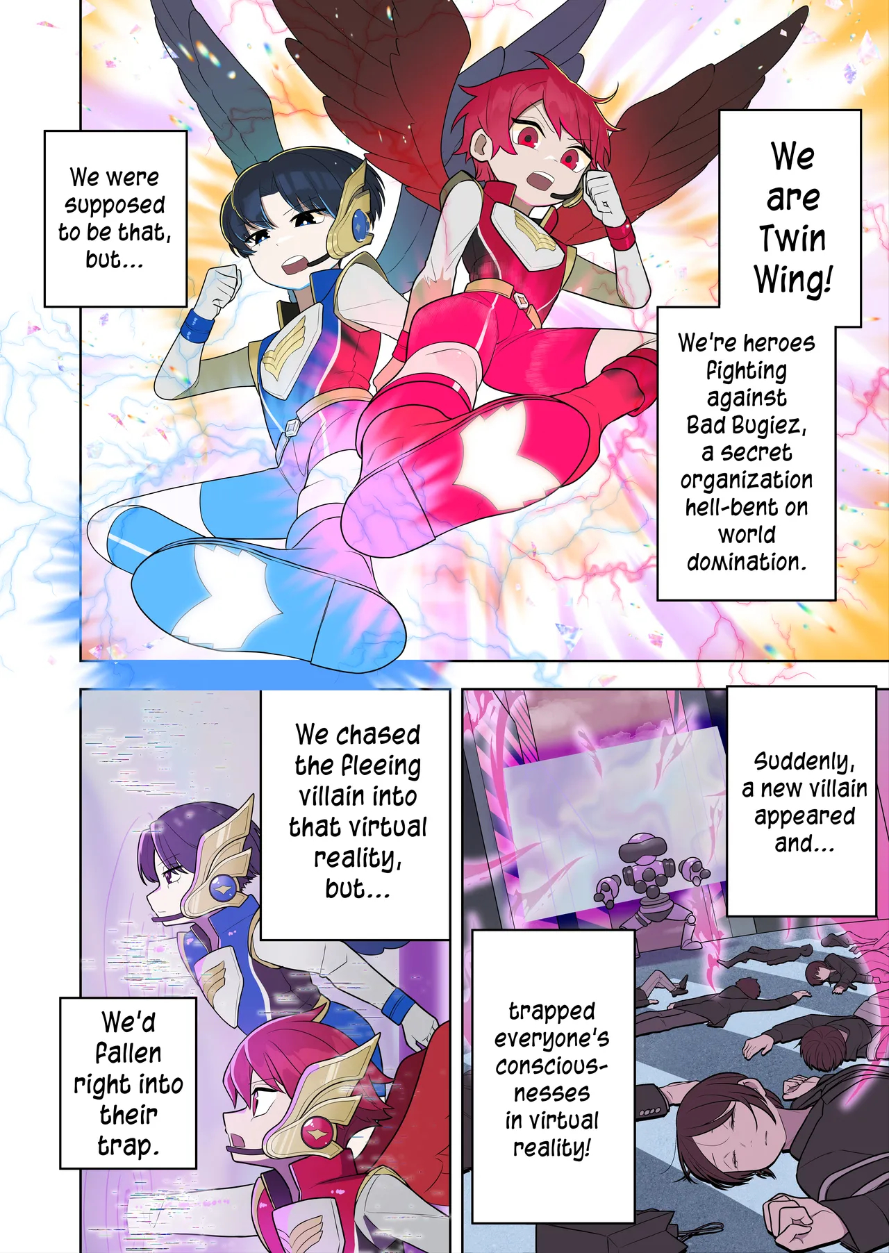Bugi Bugi Zako Mesu Kyouiku ~kasou Sekai De Ts Sentouin-ka Choukyou~ page 4