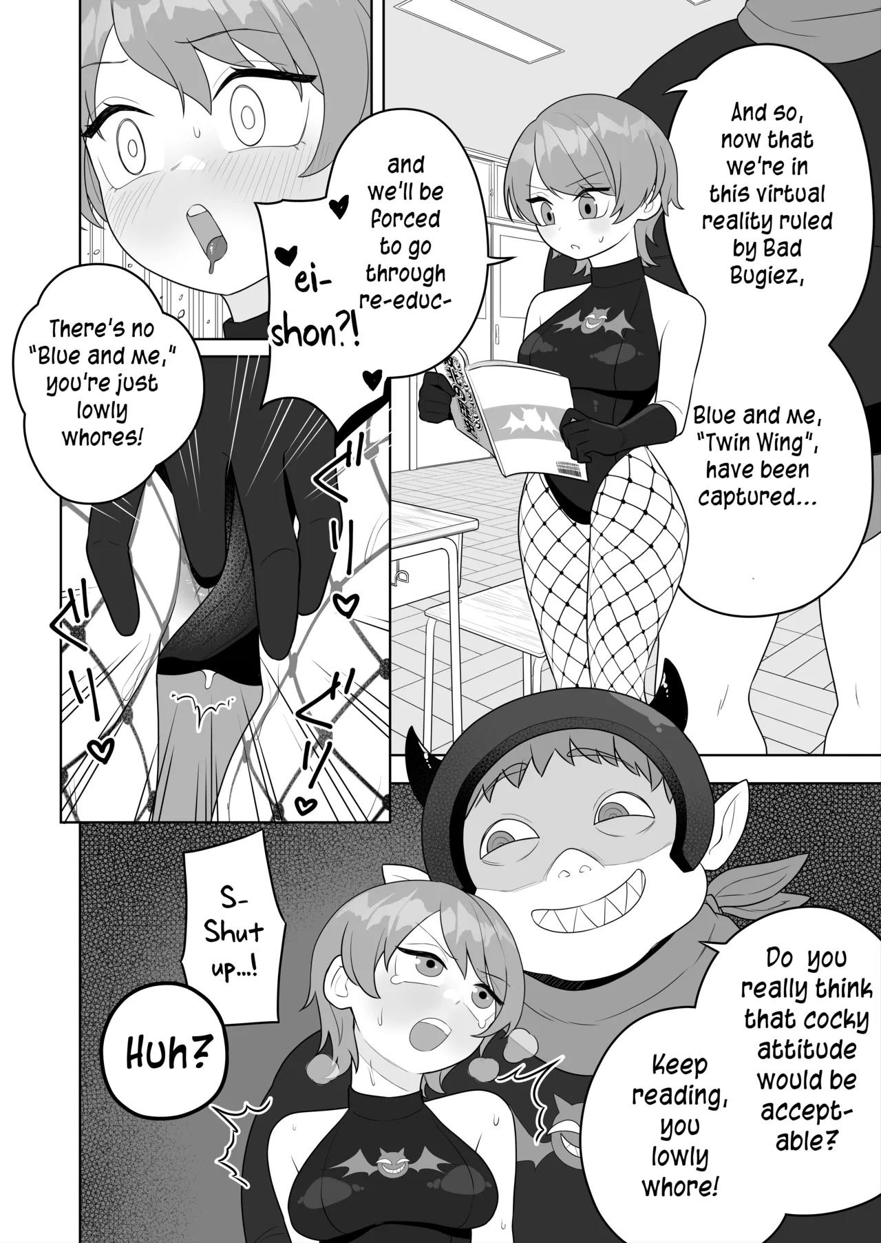 Bugi Bugi Zako Mesu Kyouiku ~kasou Sekai De Ts Sentouin-ka Choukyou~ page 8