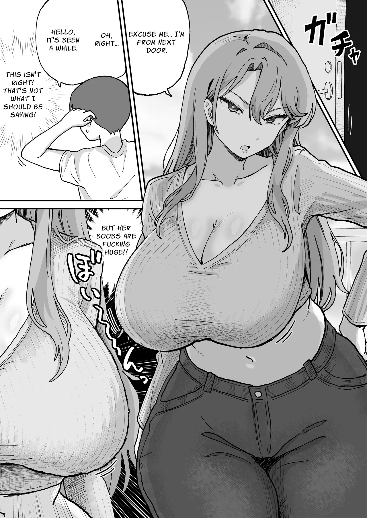 Caught Masturbating, The Frustrated Gal Wife In Heat page 4