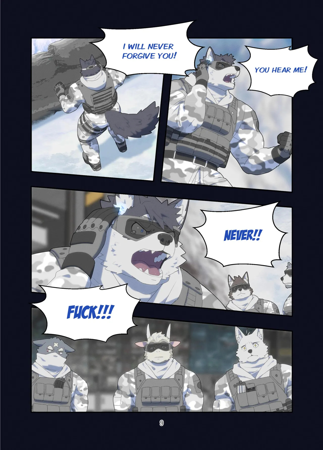December, Twilight, Snowflake Part 1 page 10