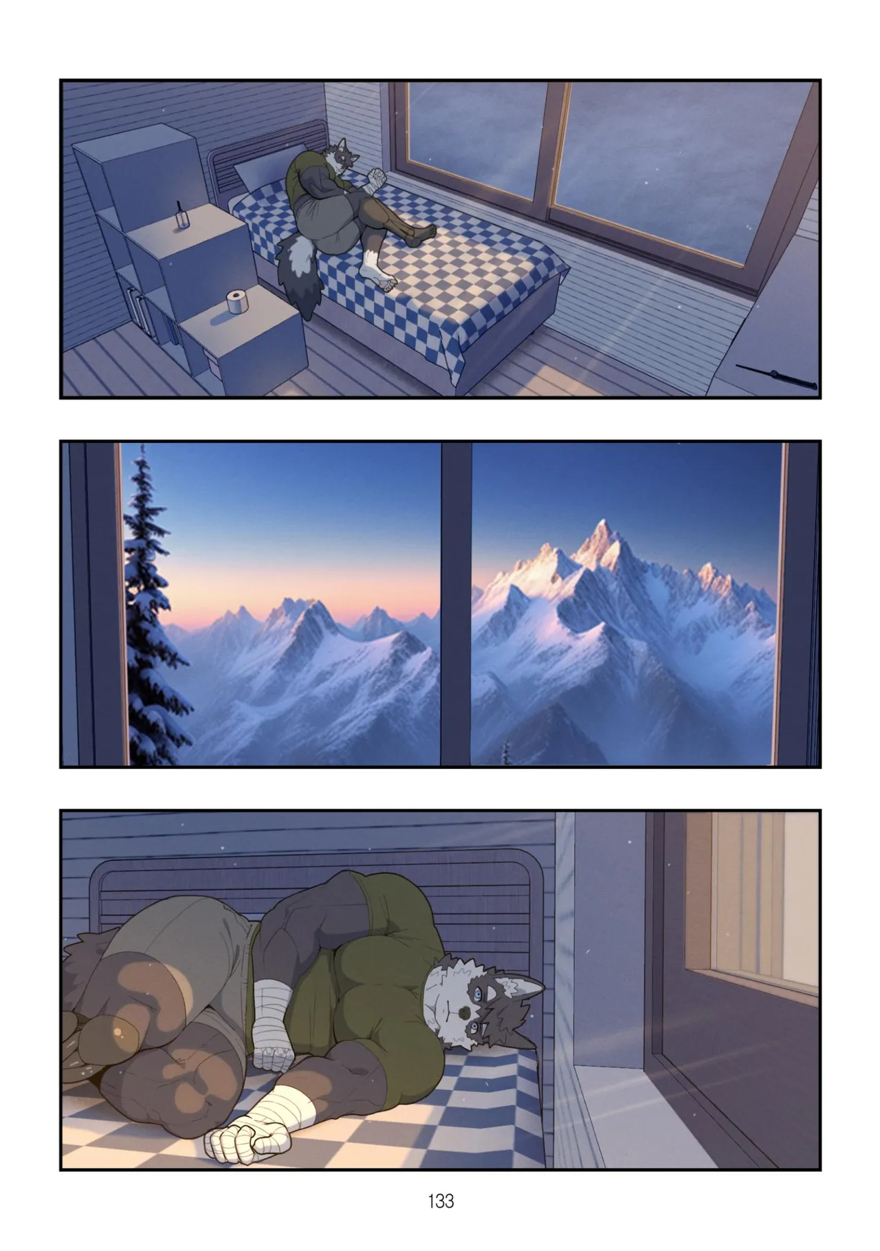 December, Twilight, Snowflake Part 1 page 134