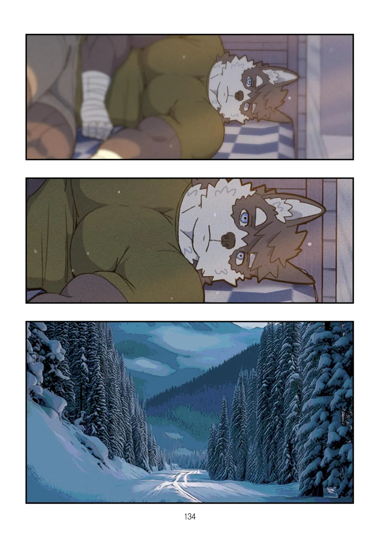 December, Twilight, Snowflake Part 1 page 135
