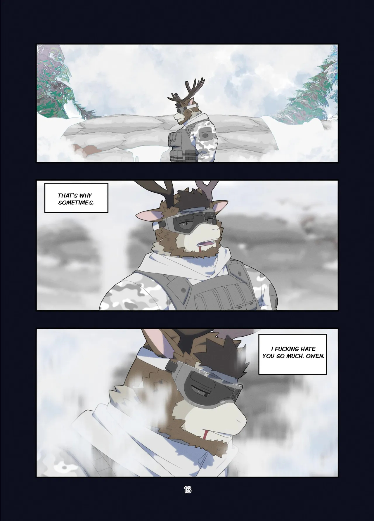 December, Twilight, Snowflake Part 1 page 14