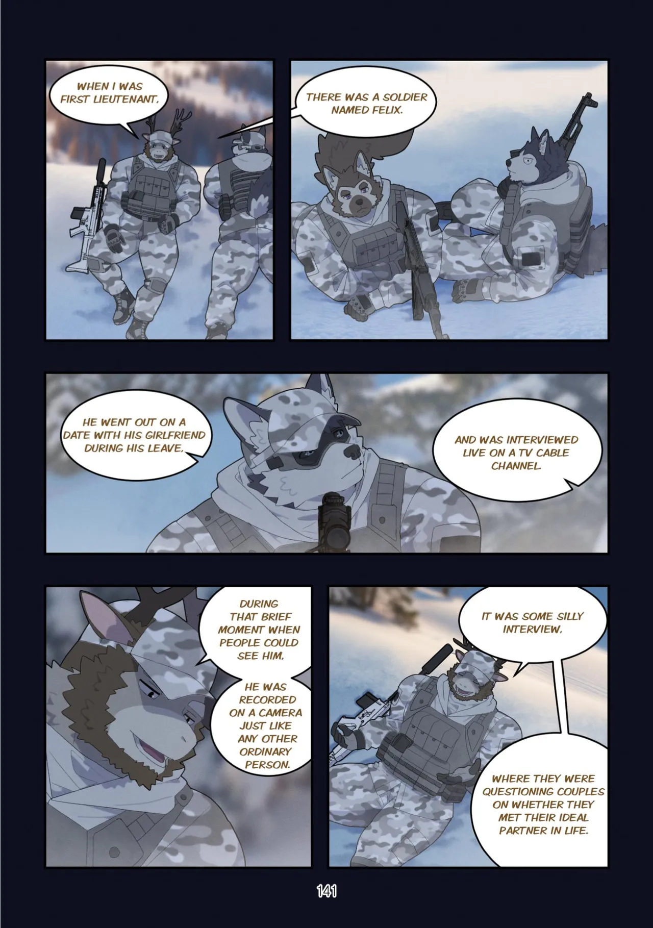 December, Twilight, Snowflake Part 1 page 142