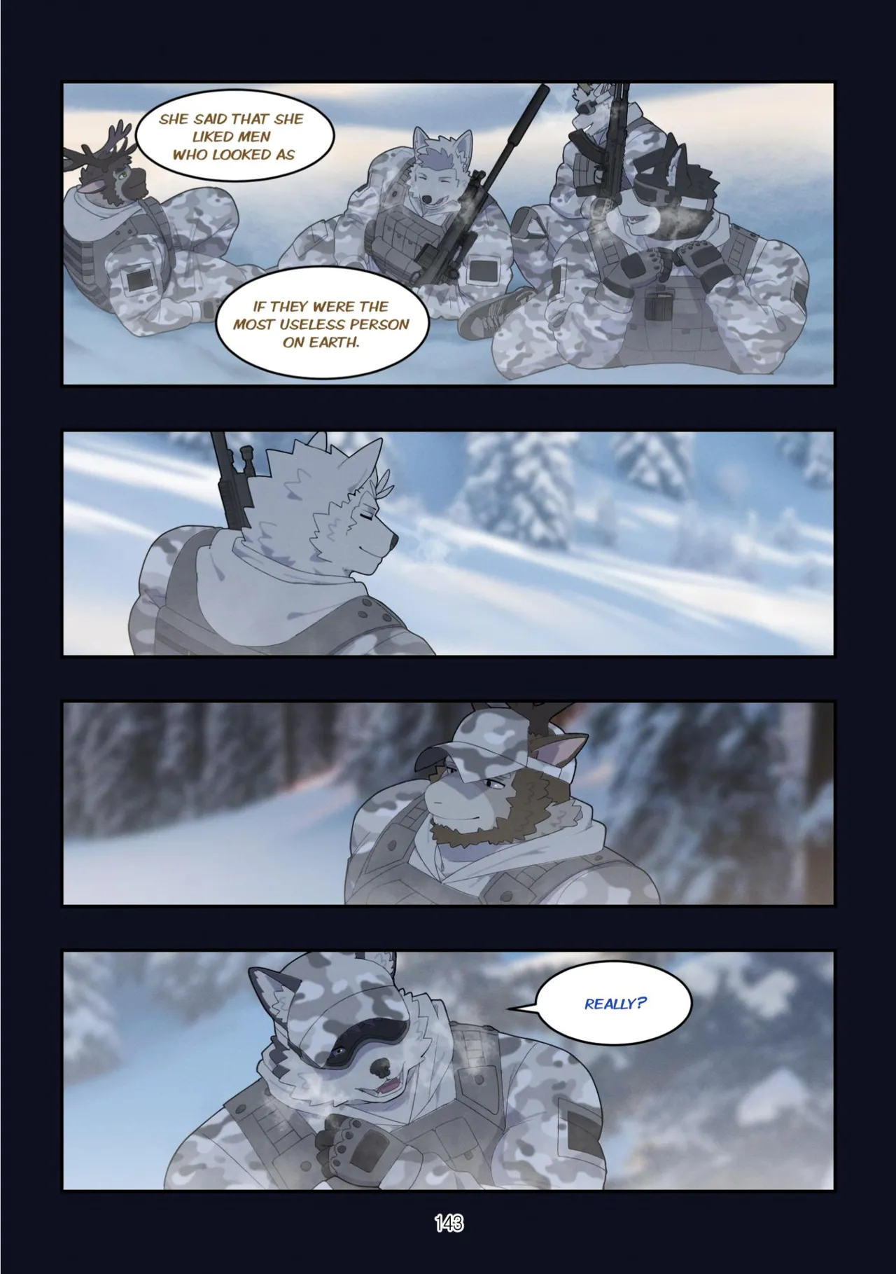 December, Twilight, Snowflake Part 1 page 144