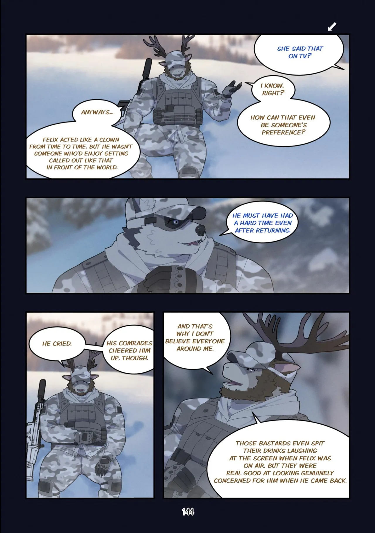 December, Twilight, Snowflake Part 1 page 145
