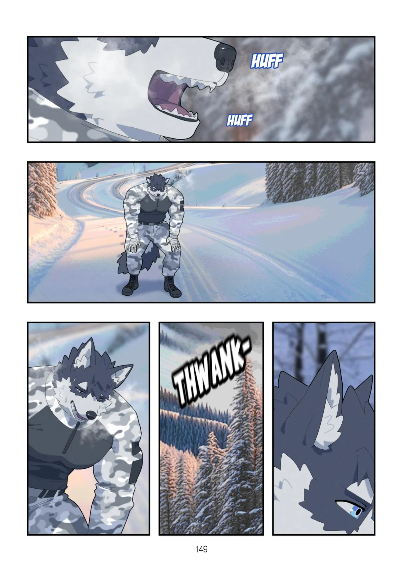 December, Twilight, Snowflake Part 1 page 150