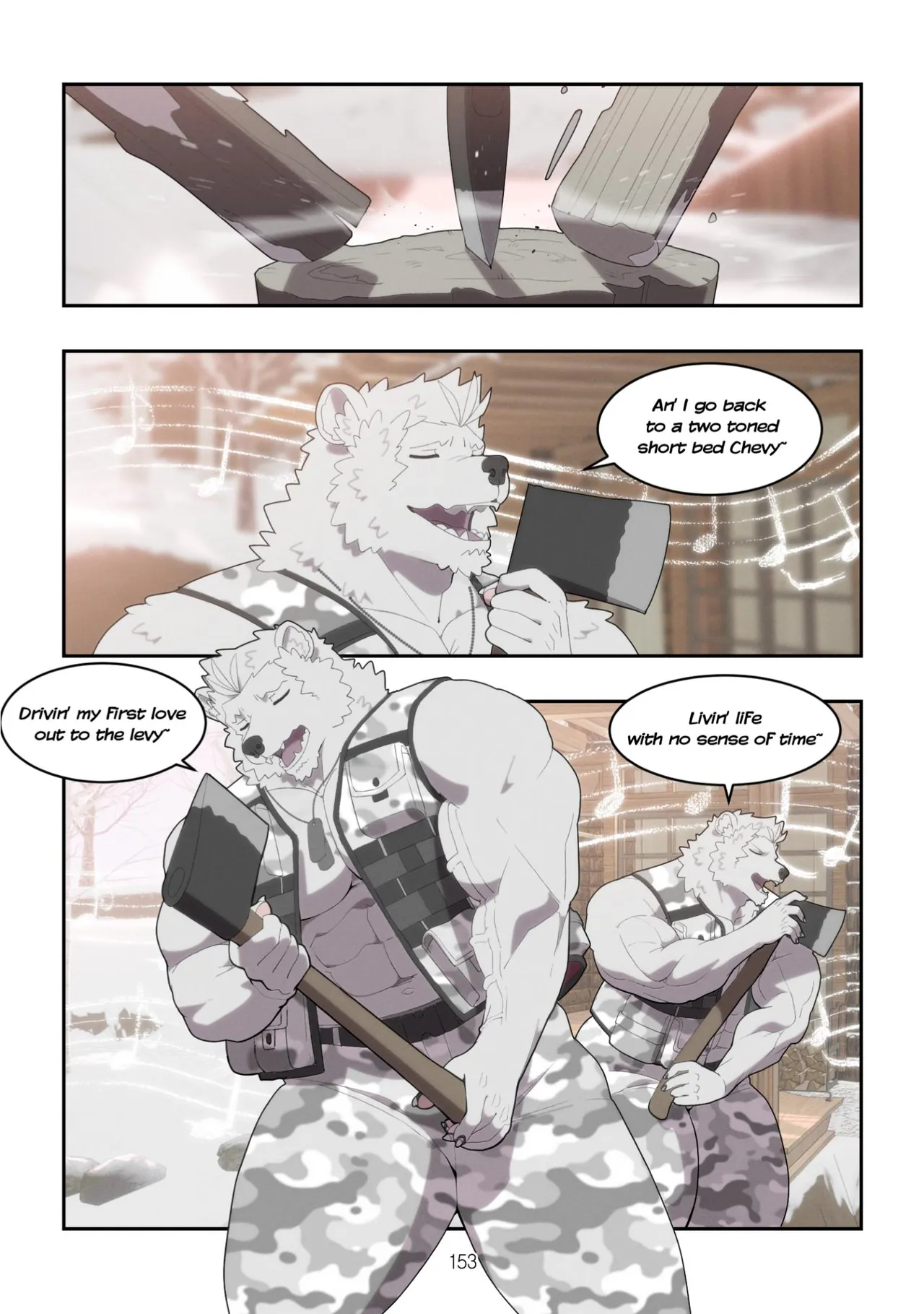 December, Twilight, Snowflake Part 1 page 154