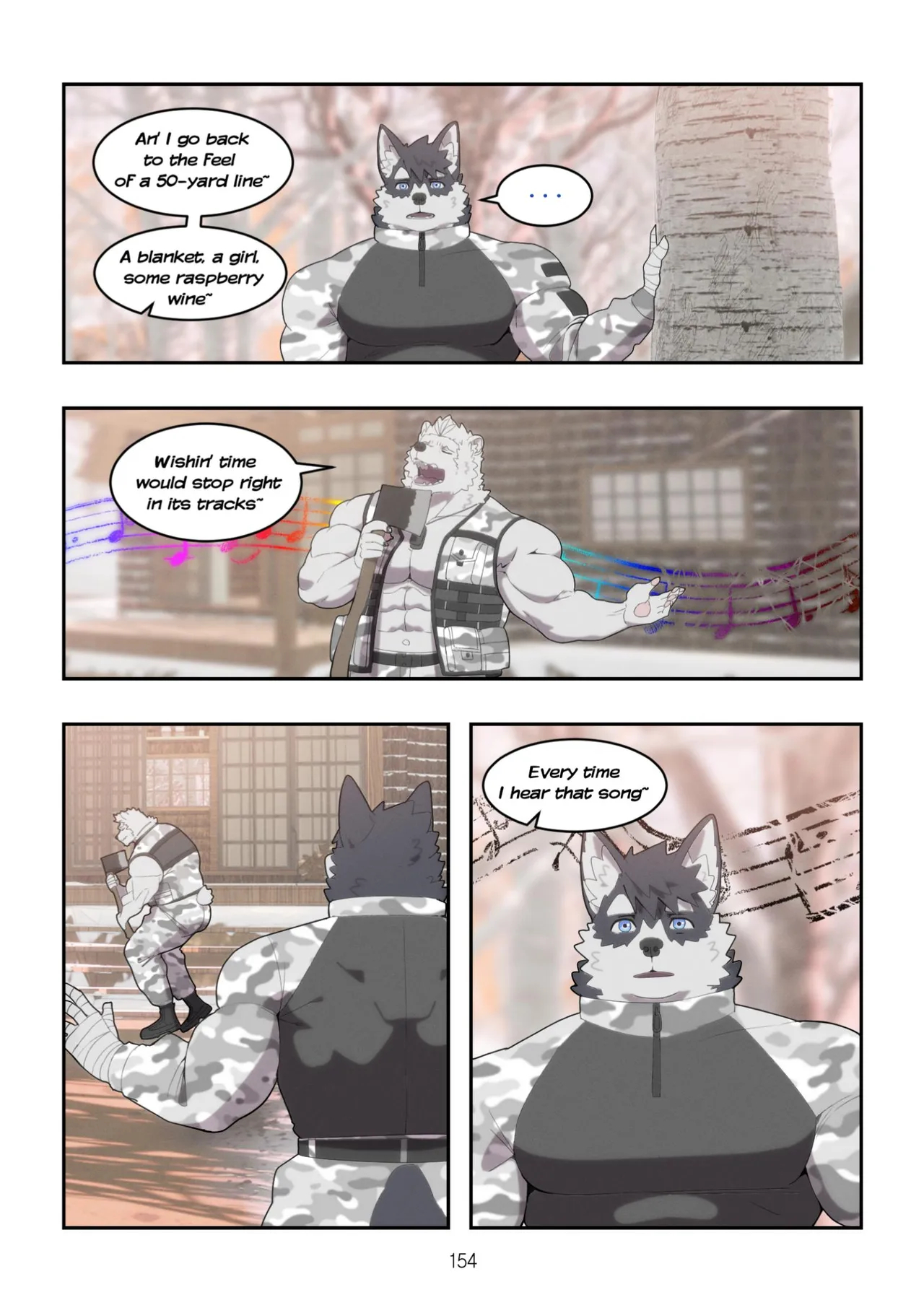 December, Twilight, Snowflake Part 1 page 155