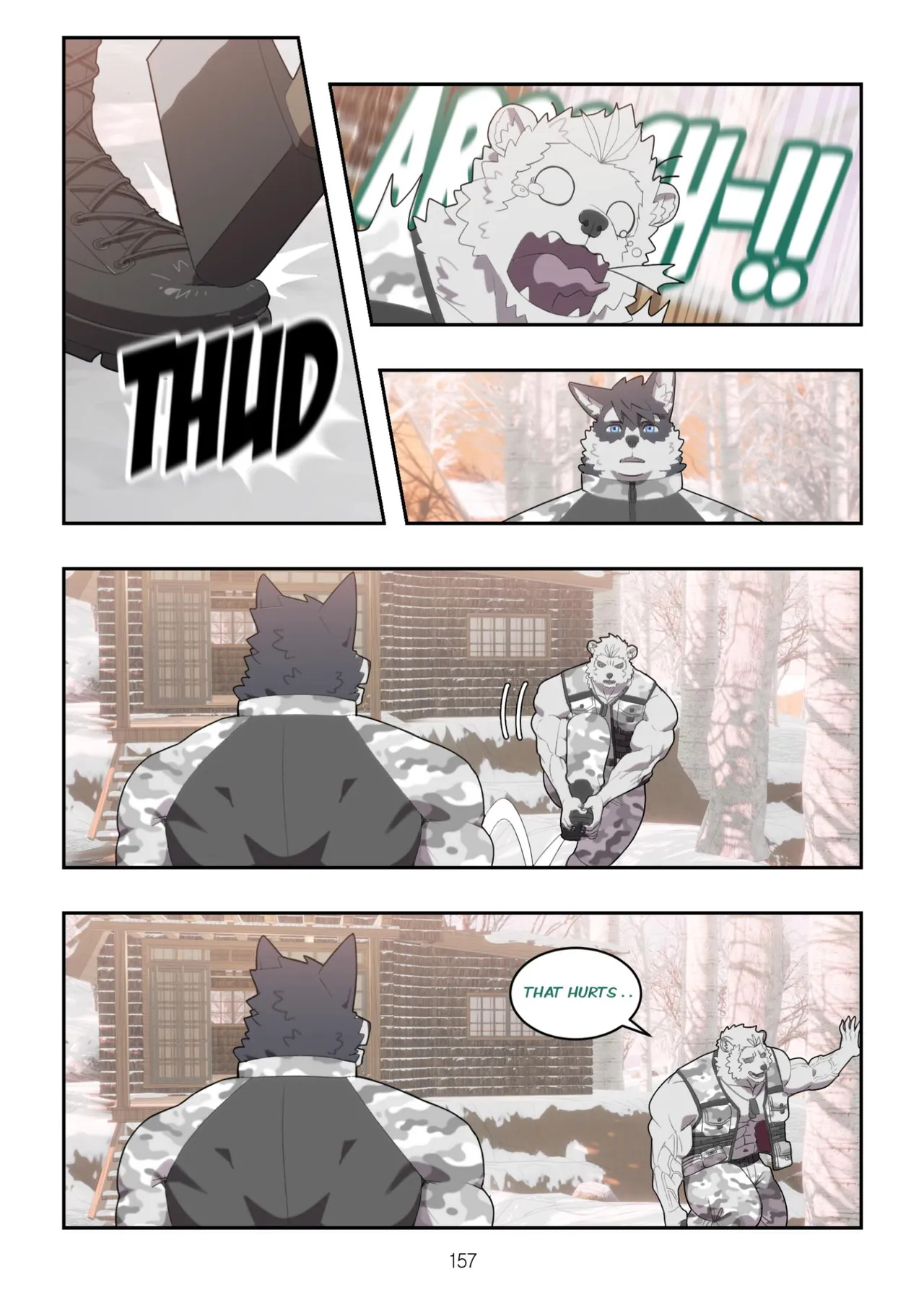 December, Twilight, Snowflake Part 1 page 158