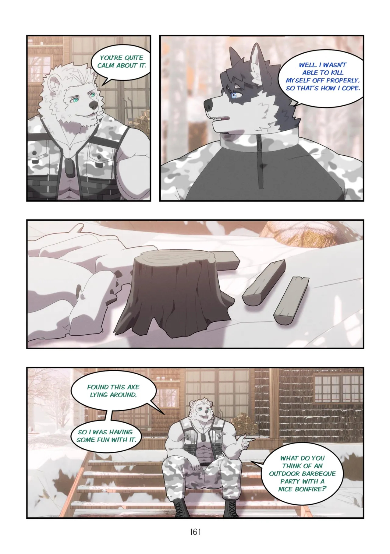 December, Twilight, Snowflake Part 1 page 162