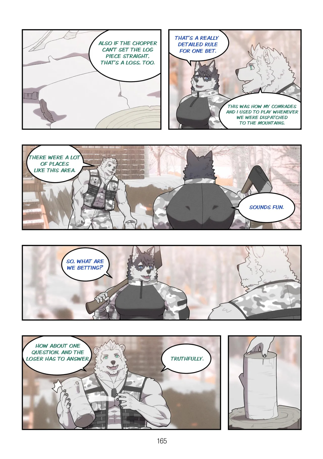 December, Twilight, Snowflake Part 1 page 166