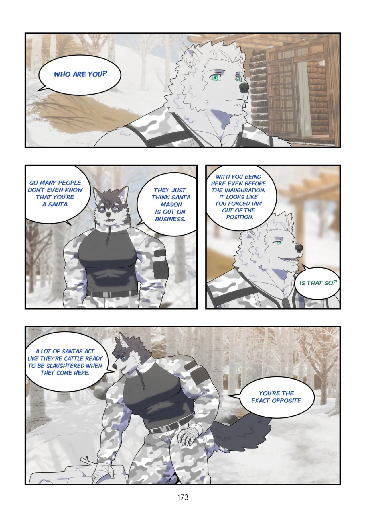 December, Twilight, Snowflake Part 1 page 174