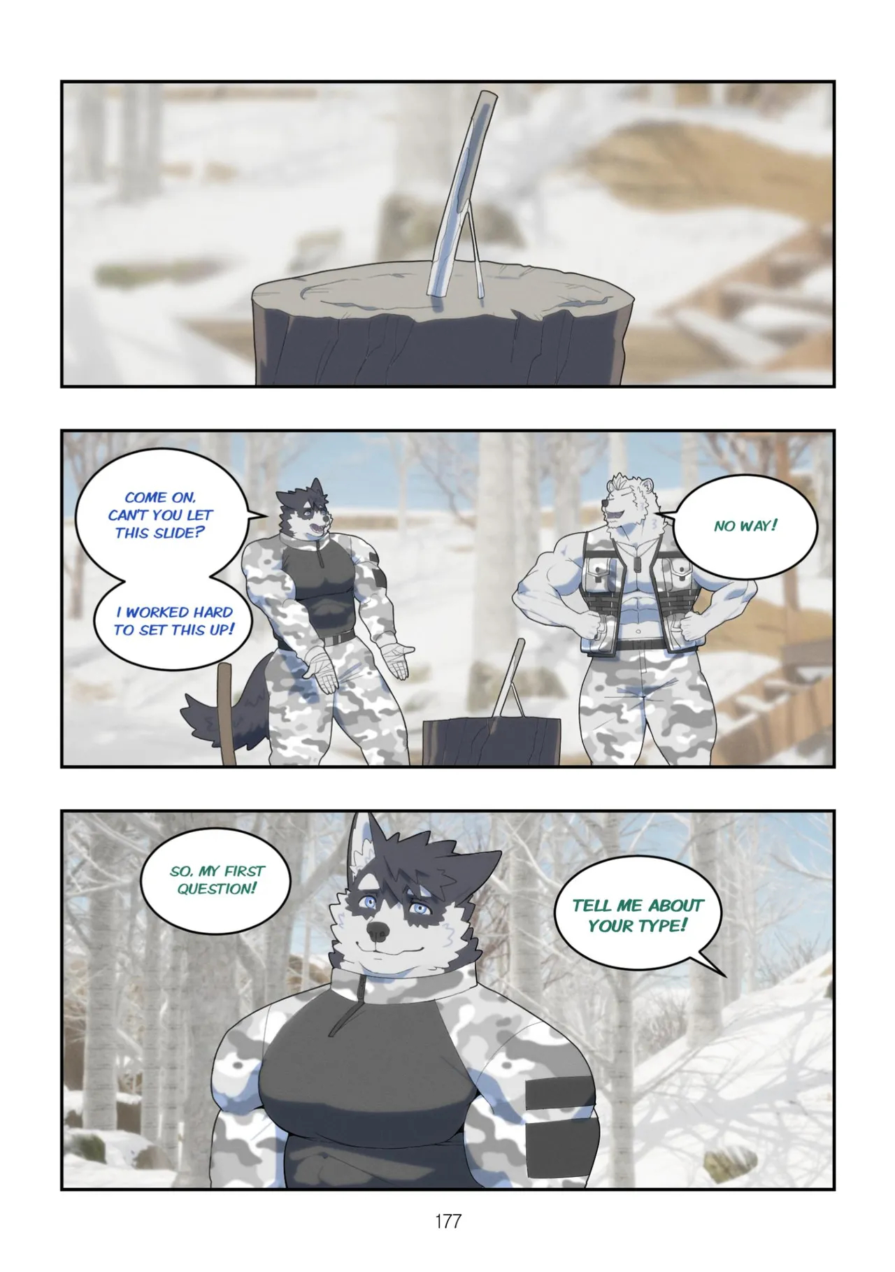 December, Twilight, Snowflake Part 1 page 178
