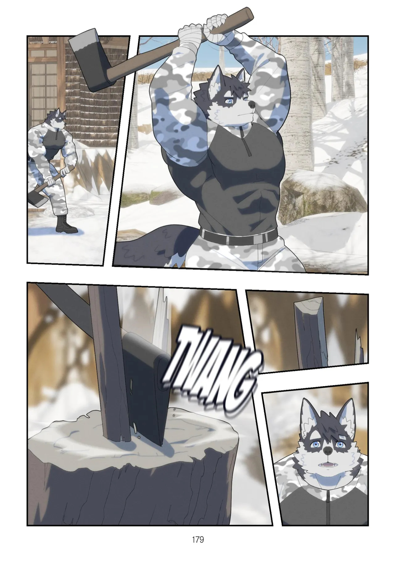 December, Twilight, Snowflake Part 1 page 180