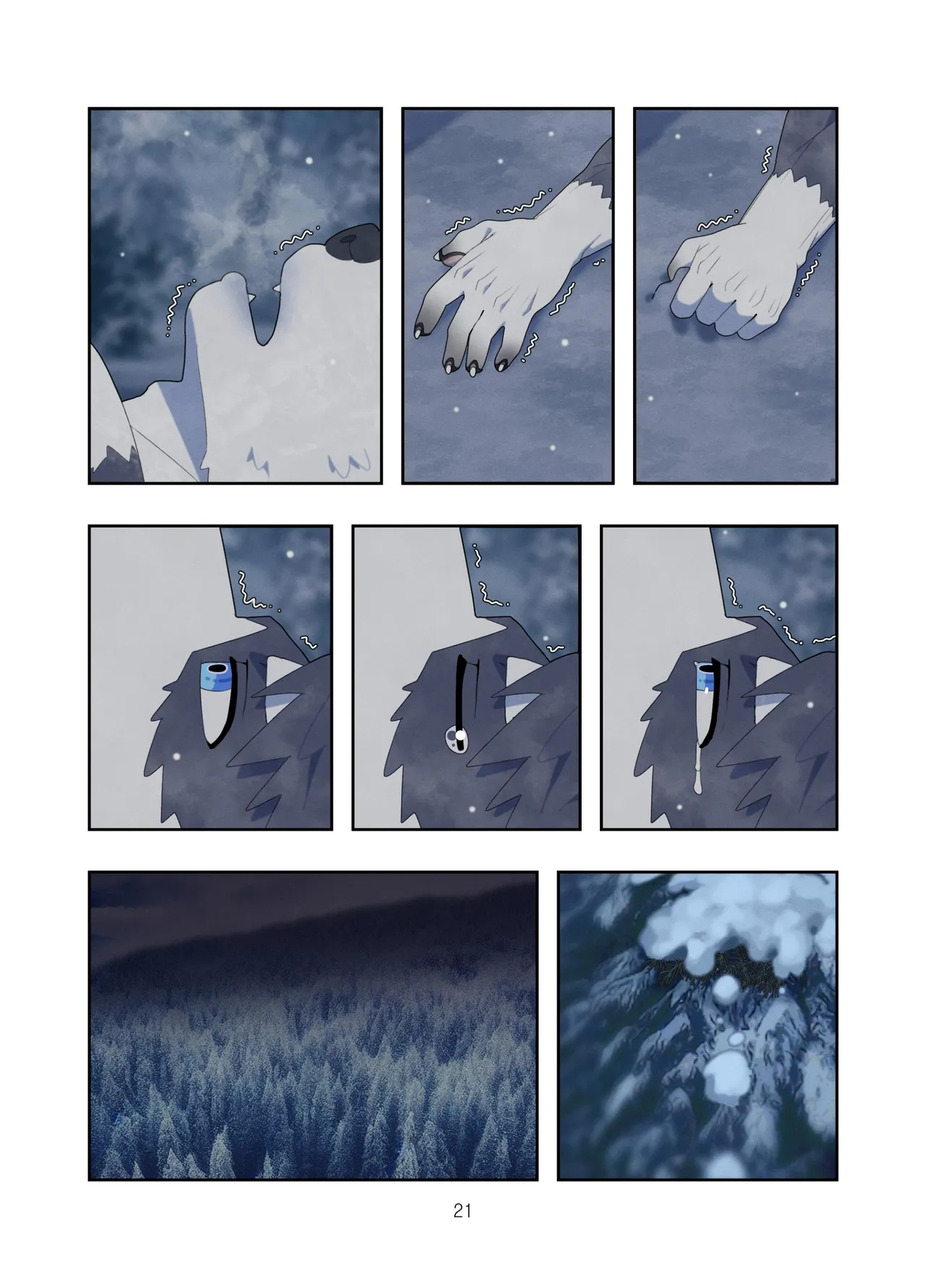 December, Twilight, Snowflake Part 1 page 22