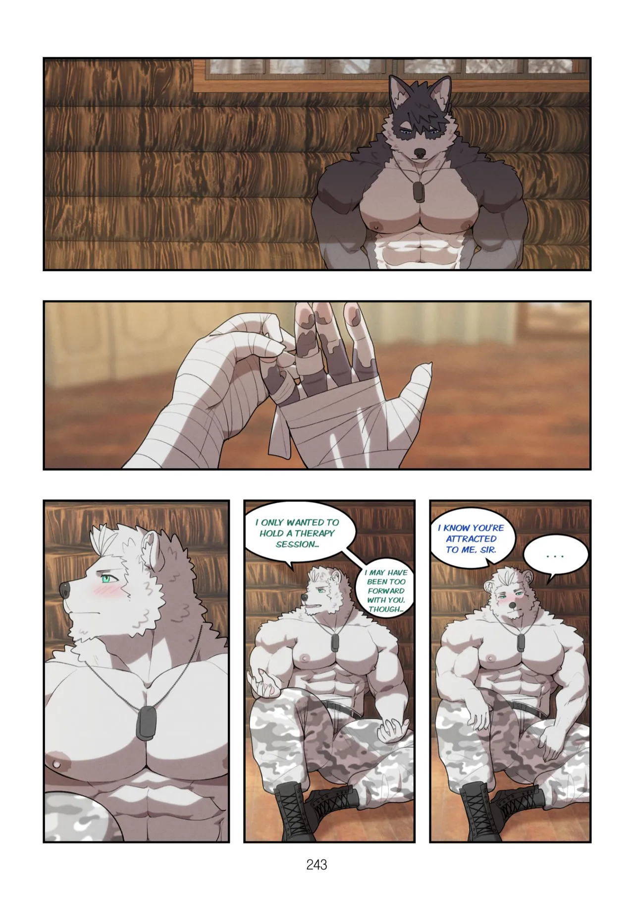 December, Twilight, Snowflake Part 1 page 244